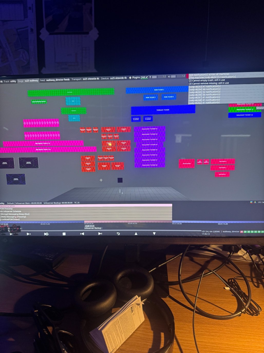 MDL Sound Storm media-server programming view